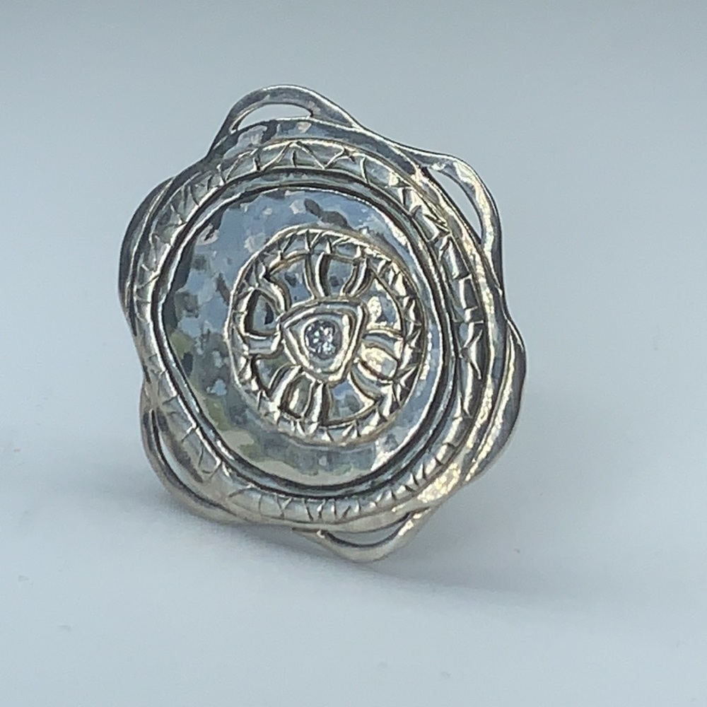 EUC Silpada R2787 Legacy Ring Sterling Silver ring sz 6